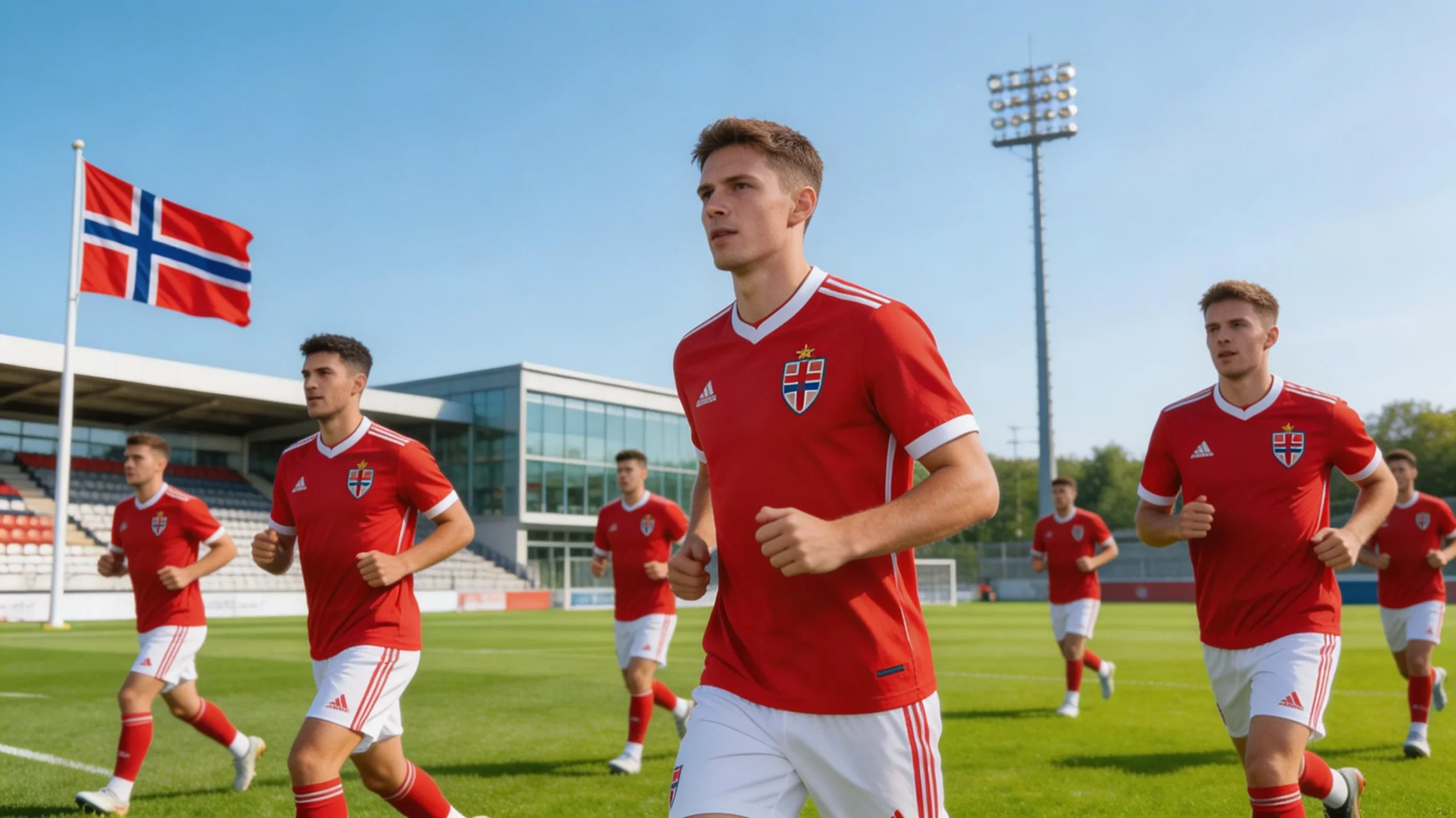 Erling Haaland i norsk landslagsdrakt før VM 2026