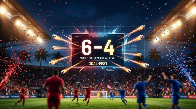 England 6–4 Frankrike: Tidenes Bronsefinale — Eller To Lag Som Ga Blaffen?