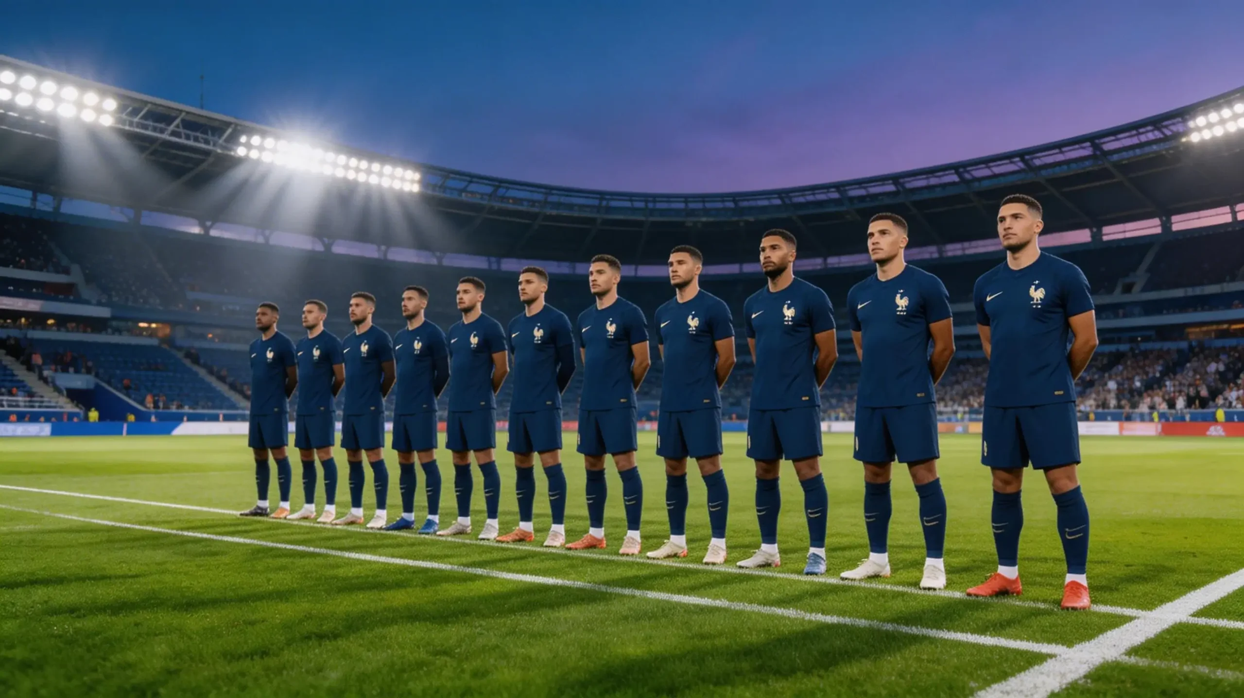 Frankrike på VM 2026 med Kylian Mbappé