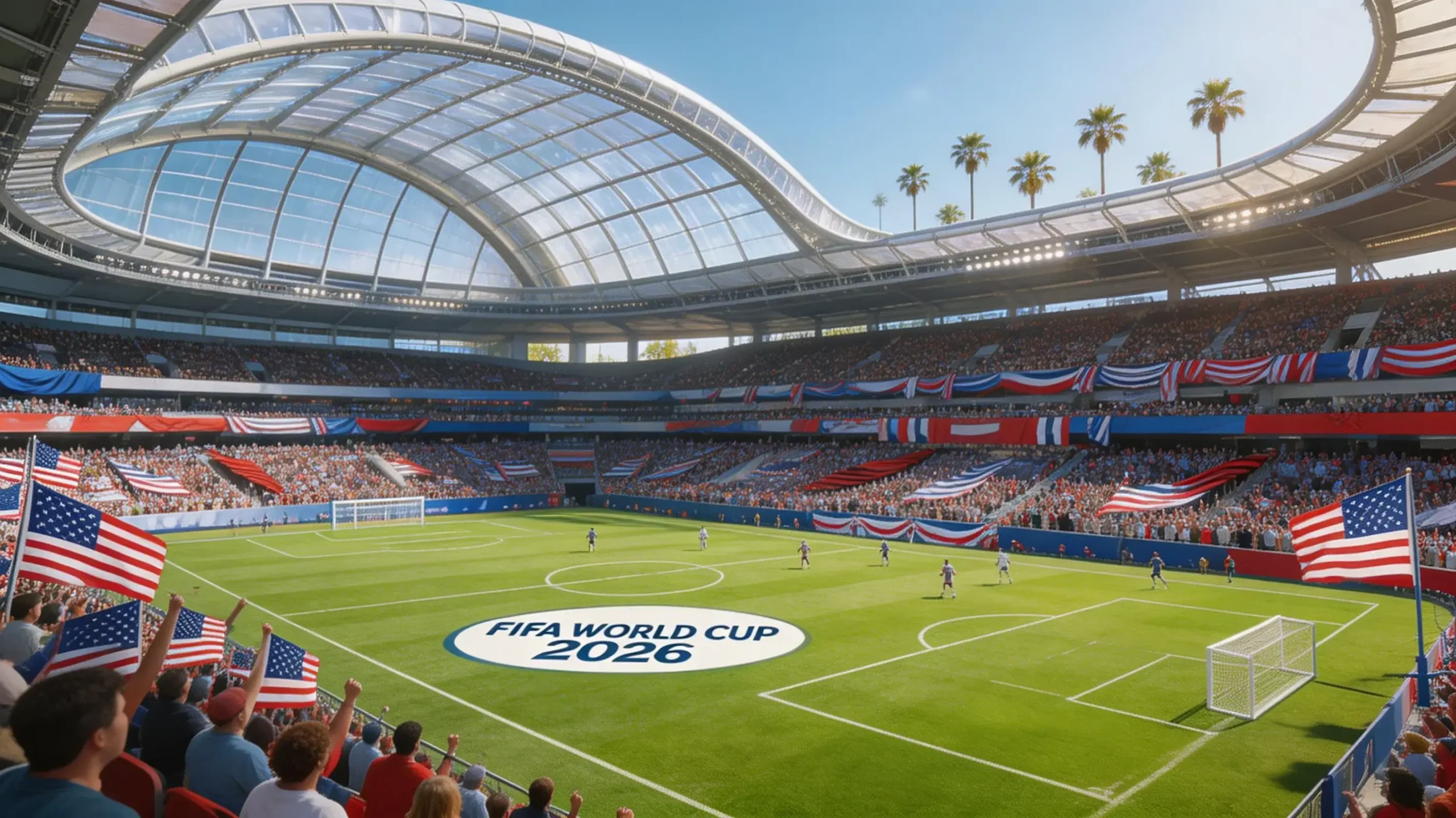 VM 2026 Gruppe D med USA, Paraguay, Australia og Tyrkia