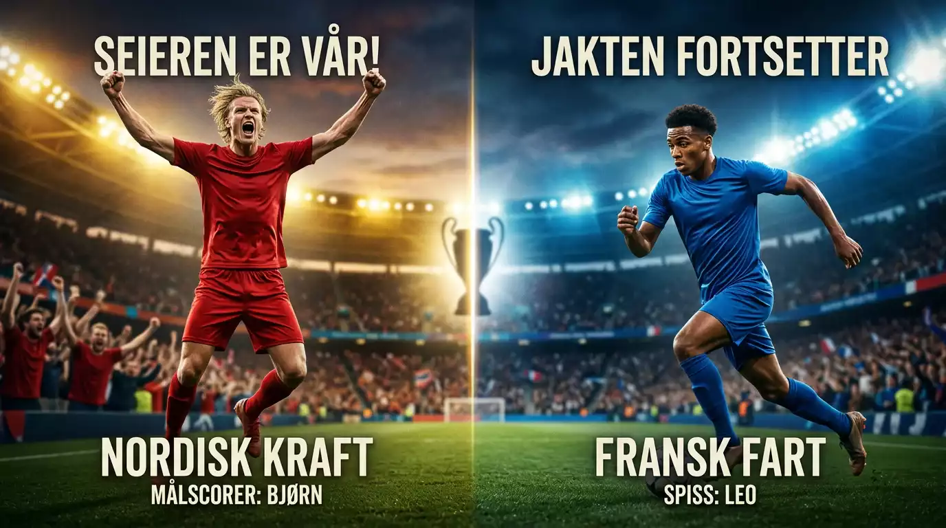 Erling Haaland og en annen toppscorer i konkurrerende posisjon foran VM-trofeet