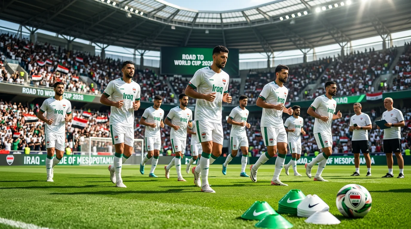 Iraks landslag kvalifisert til VM 2026