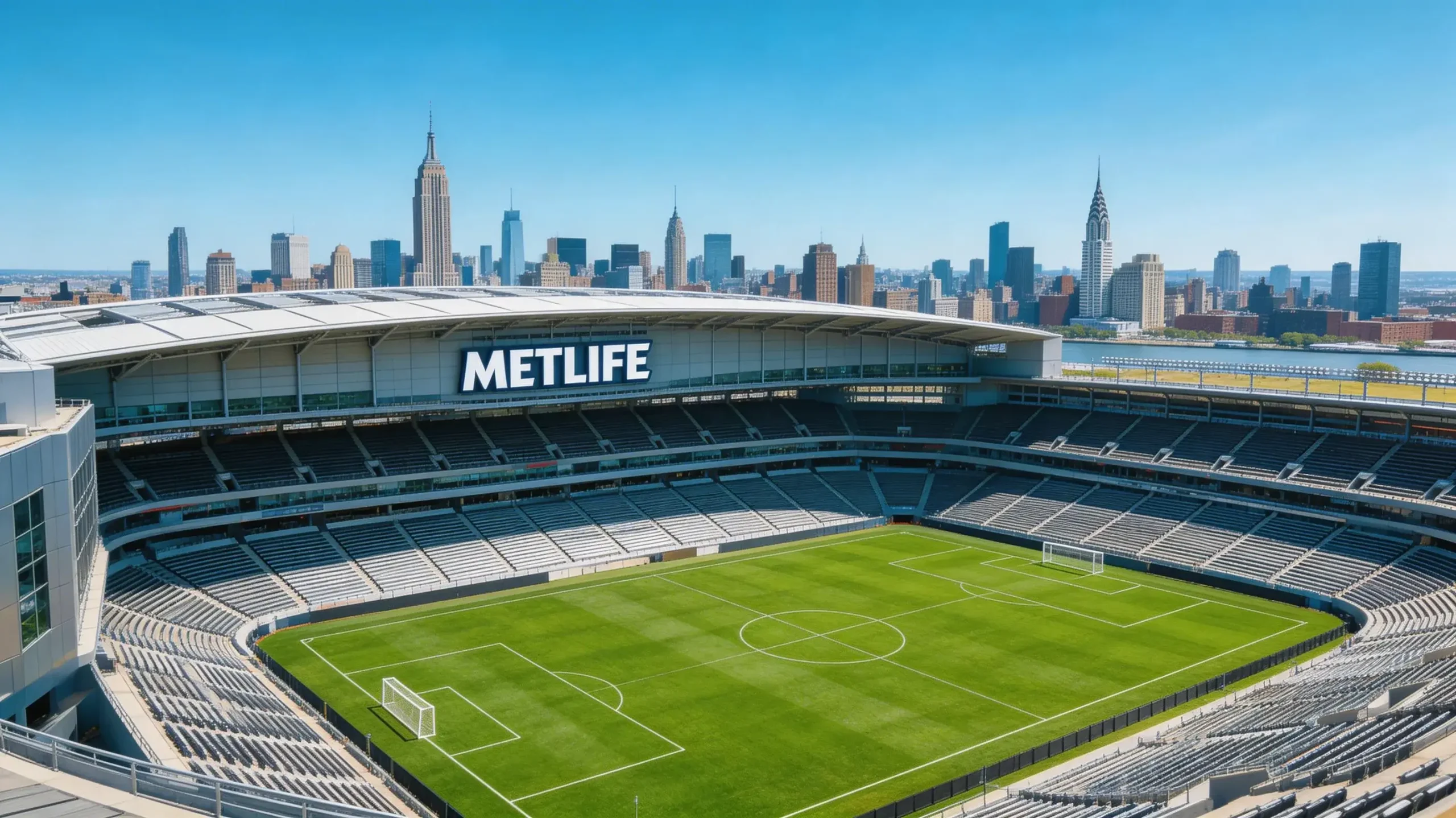 MetLife Stadium i New Jersey, arena for VM-finalen 2026