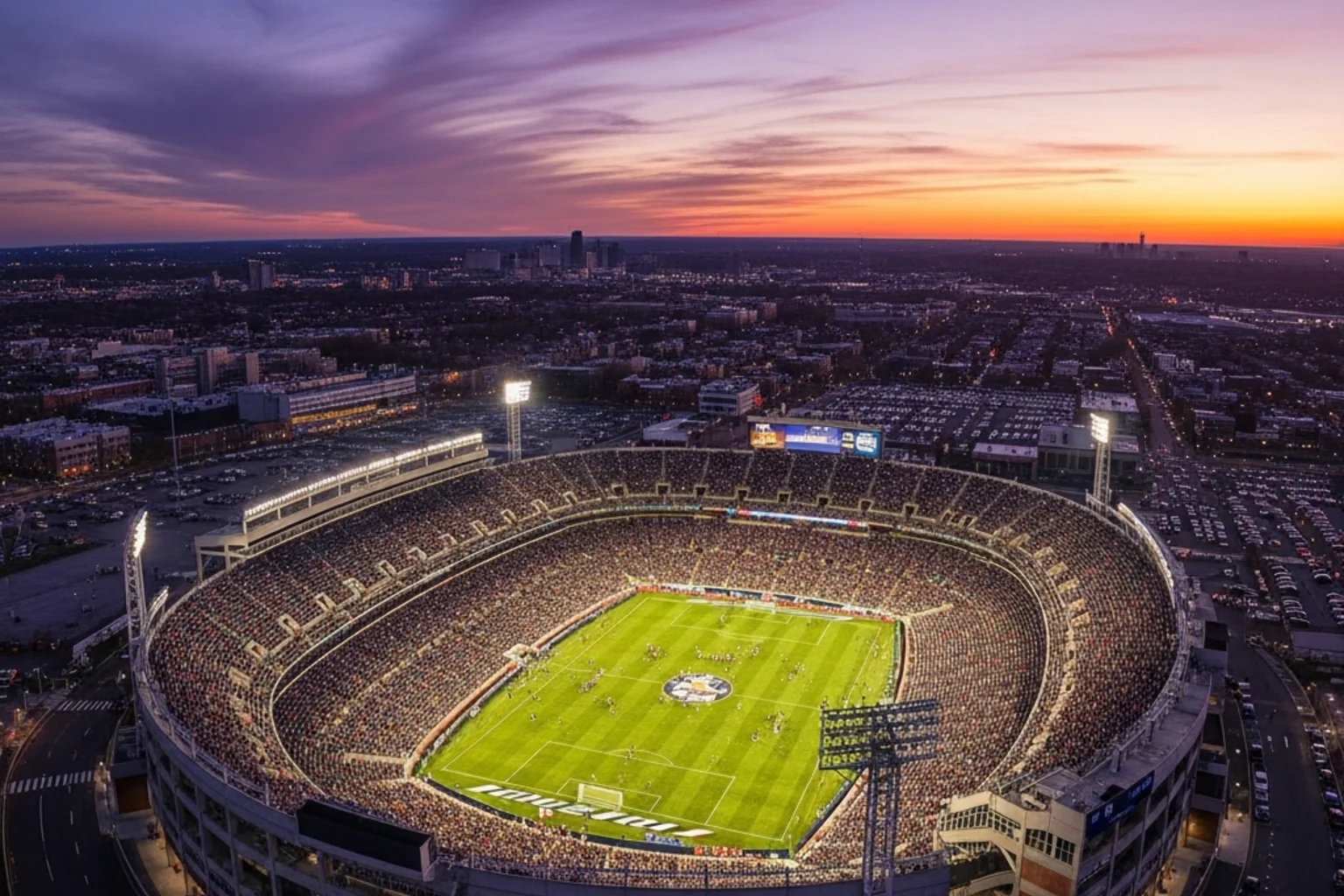 MetLife Stadium arena for VM 2026 finalen i New Jersey USA