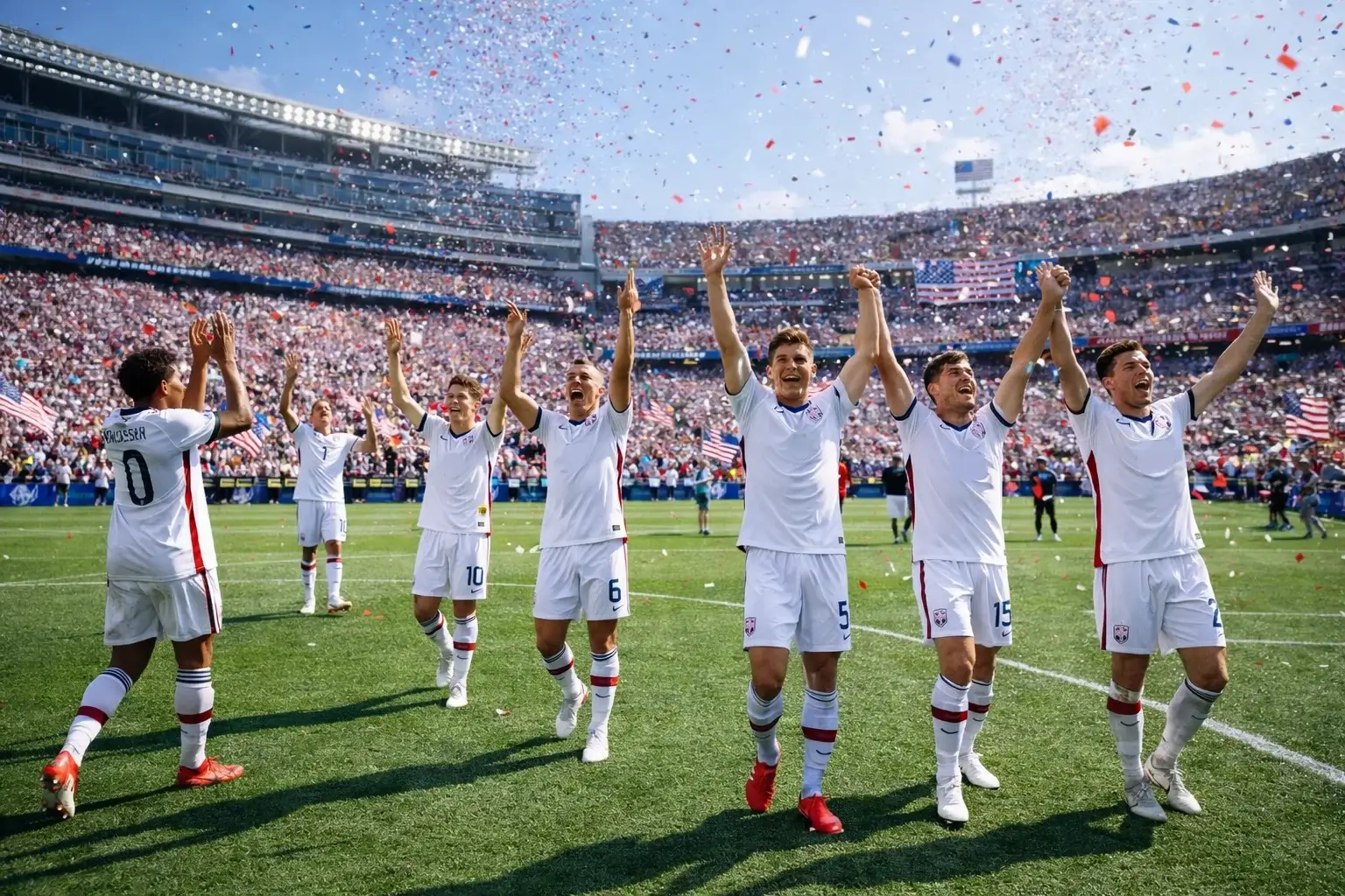 USA på VM 2026 med Christian Pulisic og Gio Reyna